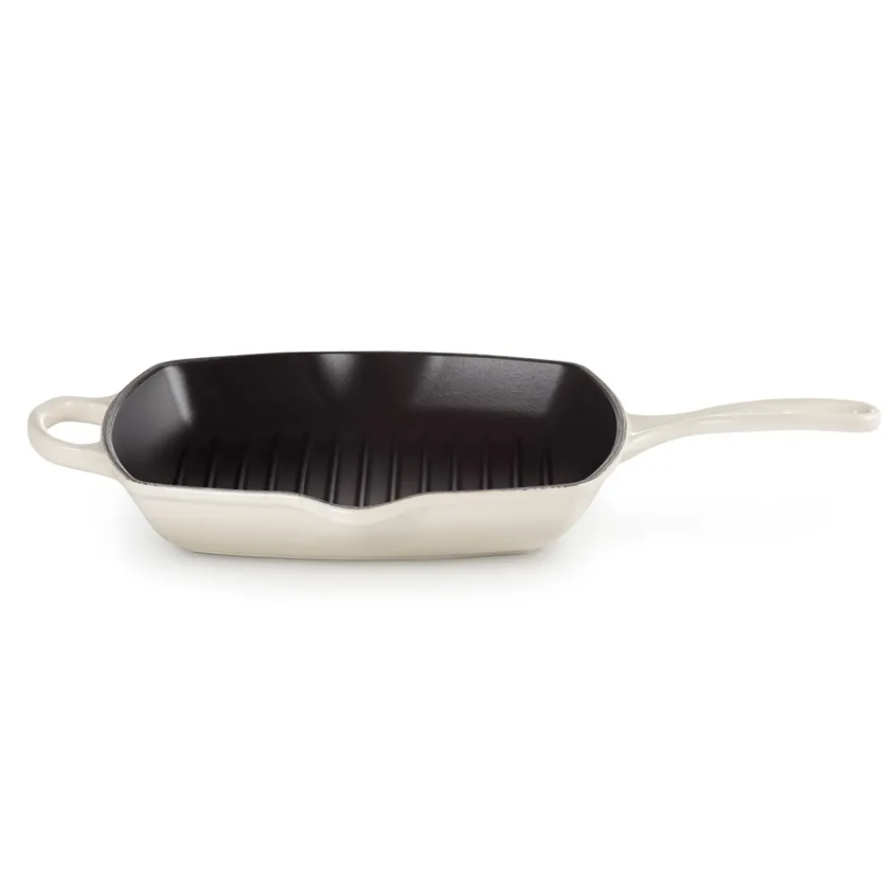 Le Creuset Signature Støbejerns Kvadratisk Grillpande, , 26x26 cm- Gryder & Pander