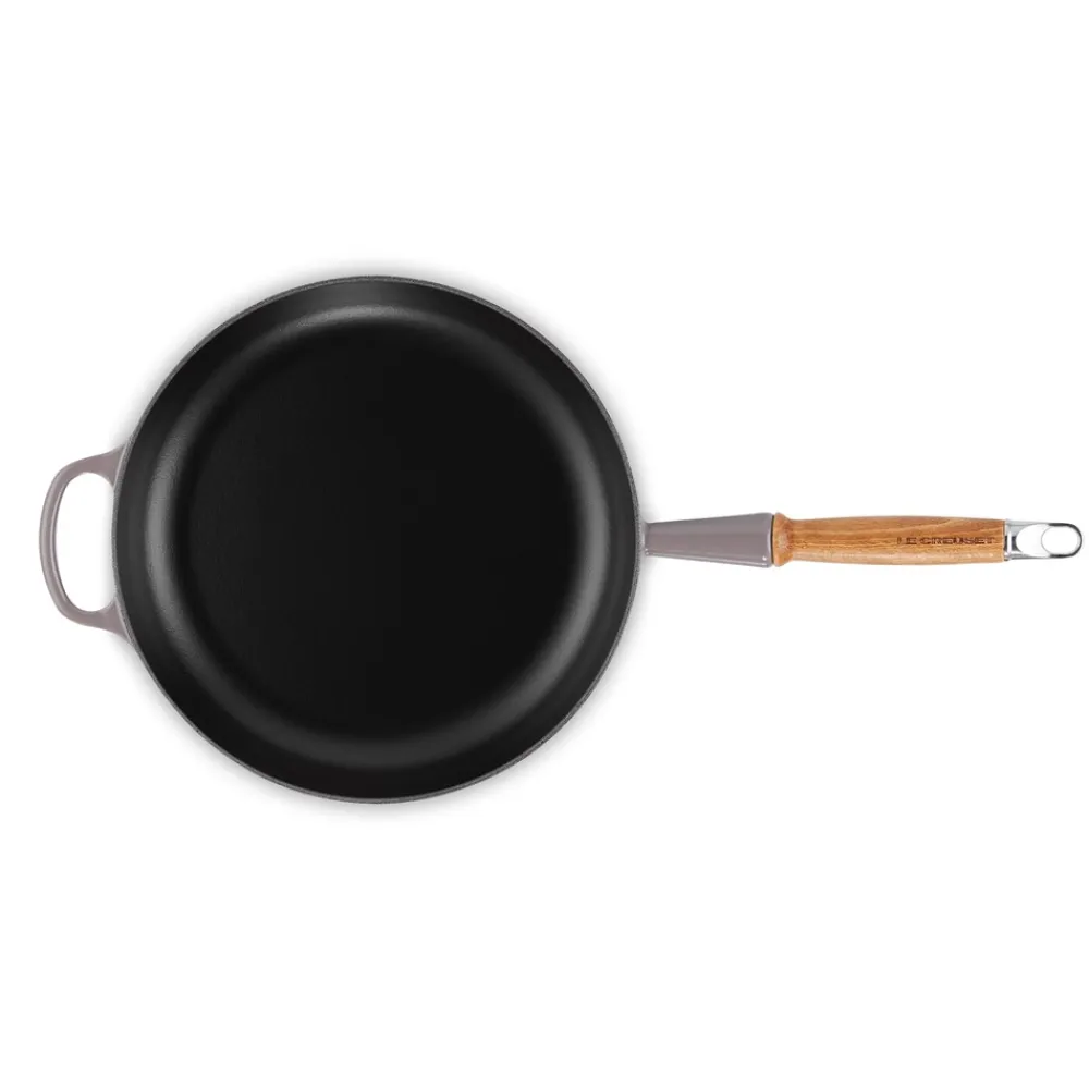 Le Creuset Signature Støbejerns Stegepande Med Træhåndtag, , Ø28 cm- Gryder & Pander