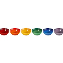 Le Creuset Signature Stentøjs 6-pak Dybe Tallerkner, , Ø16 cm- Tallerkener