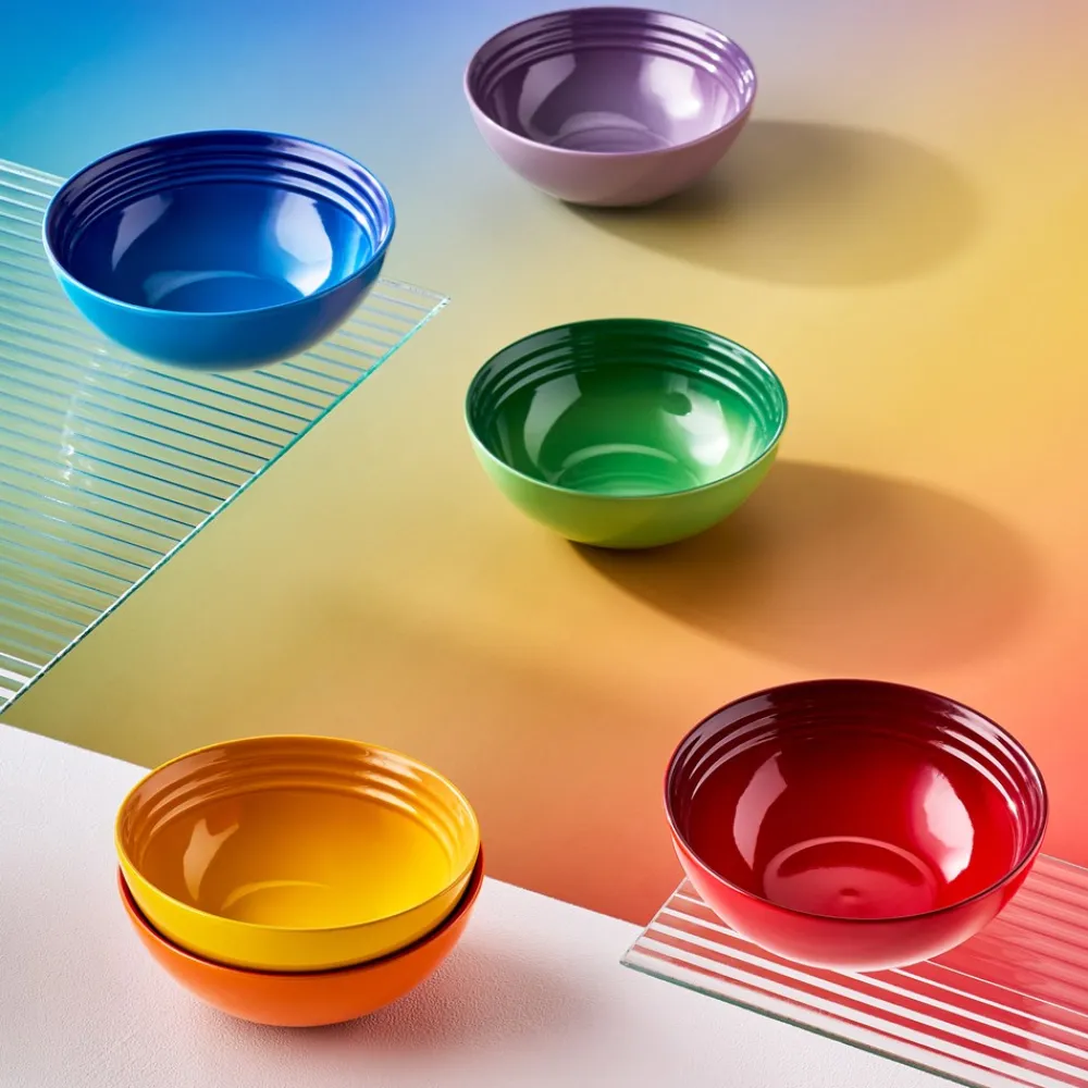Le Creuset Signature Stentøjs 6-pak Dybe Tallerkner, , Ø16 cm- Tallerkener