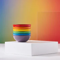 Le Creuset Signature Stentøjs 6-pak Dybe Tallerkner, , Ø16 cm- Tallerkener