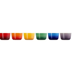 Le Creuset Signature Stentøjs 6-pak Ramekin, Ø7,8 cm- Fade & Skåle