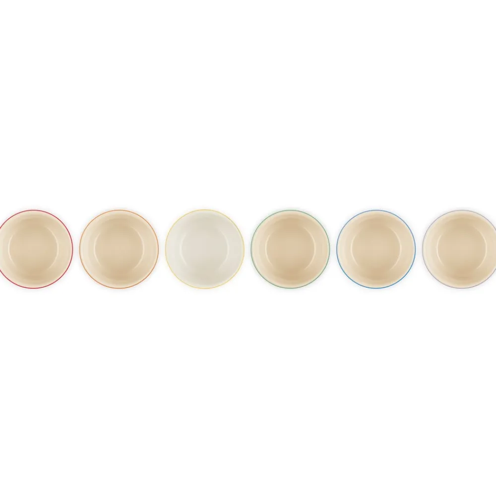 Le Creuset Signature Stentøjs 6-pak Ramekin, Ø7,8 cm- Fade & Skåle