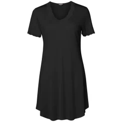 Lady Avenue Silk Jersey Natkjole, , L-Dame Loungewear