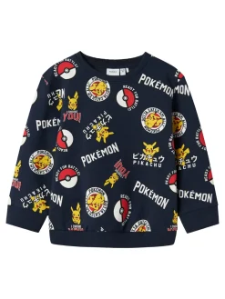 Online Silo Pokemon Sweatshirt, , 104 cm Børn Strik & Sweatshirts