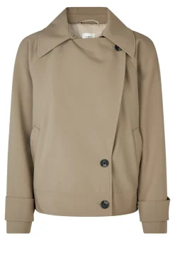 Second Female Silvie Trench Jakke, , XL-Dame Jakker & Frakker
