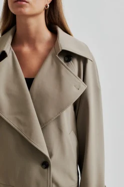 Second Female Silvie Trench Jakke, , XL-Dame Jakker & Frakker