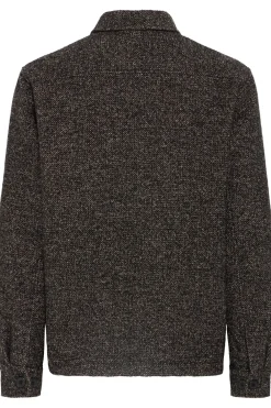 Solid Simeon Overshirt, , XL- Overshirts
