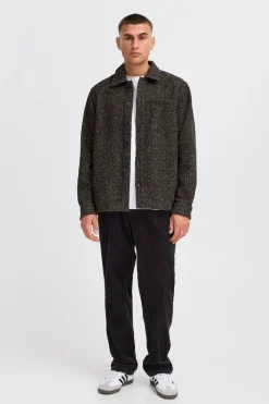 Solid Simeon Overshirt, , XL- Overshirts
