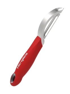 Microplane Skræller, Rød- Køkkenknive & Tilbehør