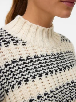 Vero Moda Skye Highneck Striktrøjer, , M-Dame Strik & Sweatshirts