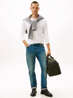 Hot Slim Fit Langærmet T-shirt, , L T-Shirts & Poloer