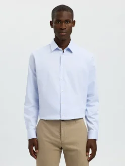 Slim-Performance Skjorte, , M Skjorter