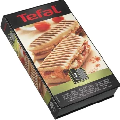 Tefal Snack Collection Paniniplader, Sort- Køkkenmaskiner