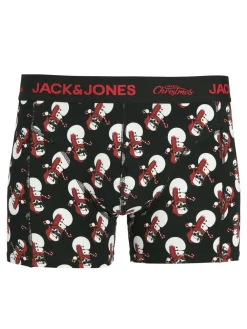 Jack & Jones Junior Snow Skulls Boxershorts & Strømpe Gavesæt, , 164 cm-Børn Undertøj & Nattøj|Sokker & Strømper