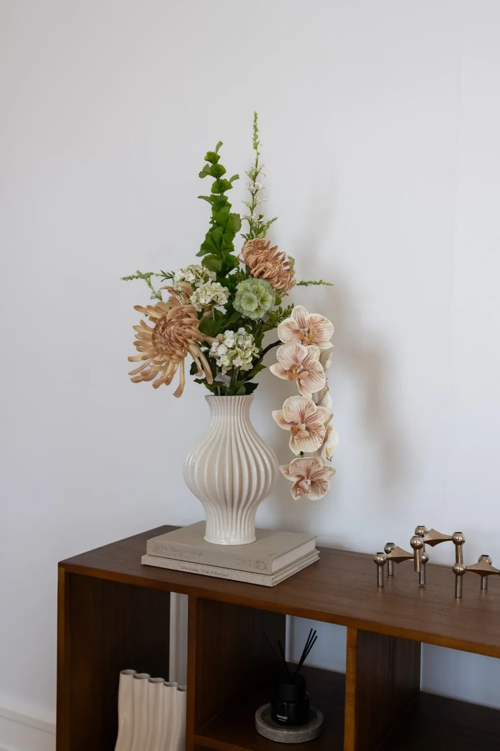 Soft Sand Kunstig Blomsterbuket, Kunstige Blomster