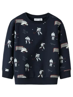 New Sofus Sweatshirt, , 110 cm Børn Strik & Sweatshirts