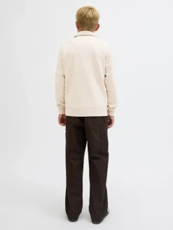 Jack & Jones Junior Soho Quarter Zip Sweatshirt, , 164 cm-Børn Strik & Sweatshirts