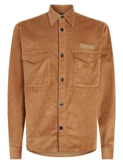 Solid Fløjls Overshirt, , S Overshirts