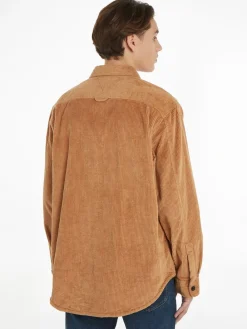 Solid Fløjls Overshirt, , S Overshirts