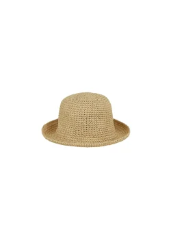 Beck Söndergaard Solid Saverina Straw Hat, , XS/S-Dame Huer & Kasketter