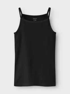 Name It Solid Strap 4-pak Undertrøje, , 116 cm-Børn Undertøj & Nattøj