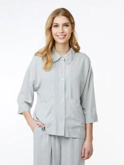 Clearance Sonja Pyjamasskjorte, , XXL Dame Loungewear