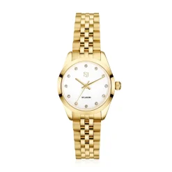 Discount Sophia SJ-W1038-CZ-YG Dameur, , 28 mm Dame Ure