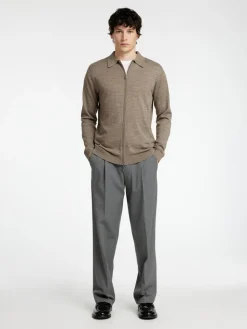 Selected Homme Soren Knit Zip Cardigan, , S- Cardigans