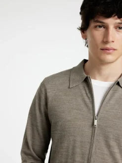Selected Homme Soren Knit Zip Cardigan, , S- Cardigans