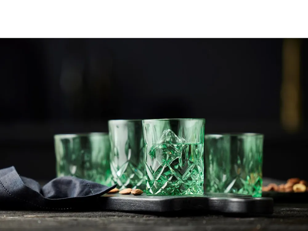 Sorrento 4-pak Whisky Glas, , 32 cl Glas