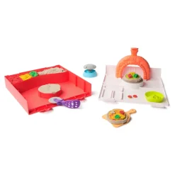 Kinetic Sand Squish Pizza-Børn Kreativ Leg