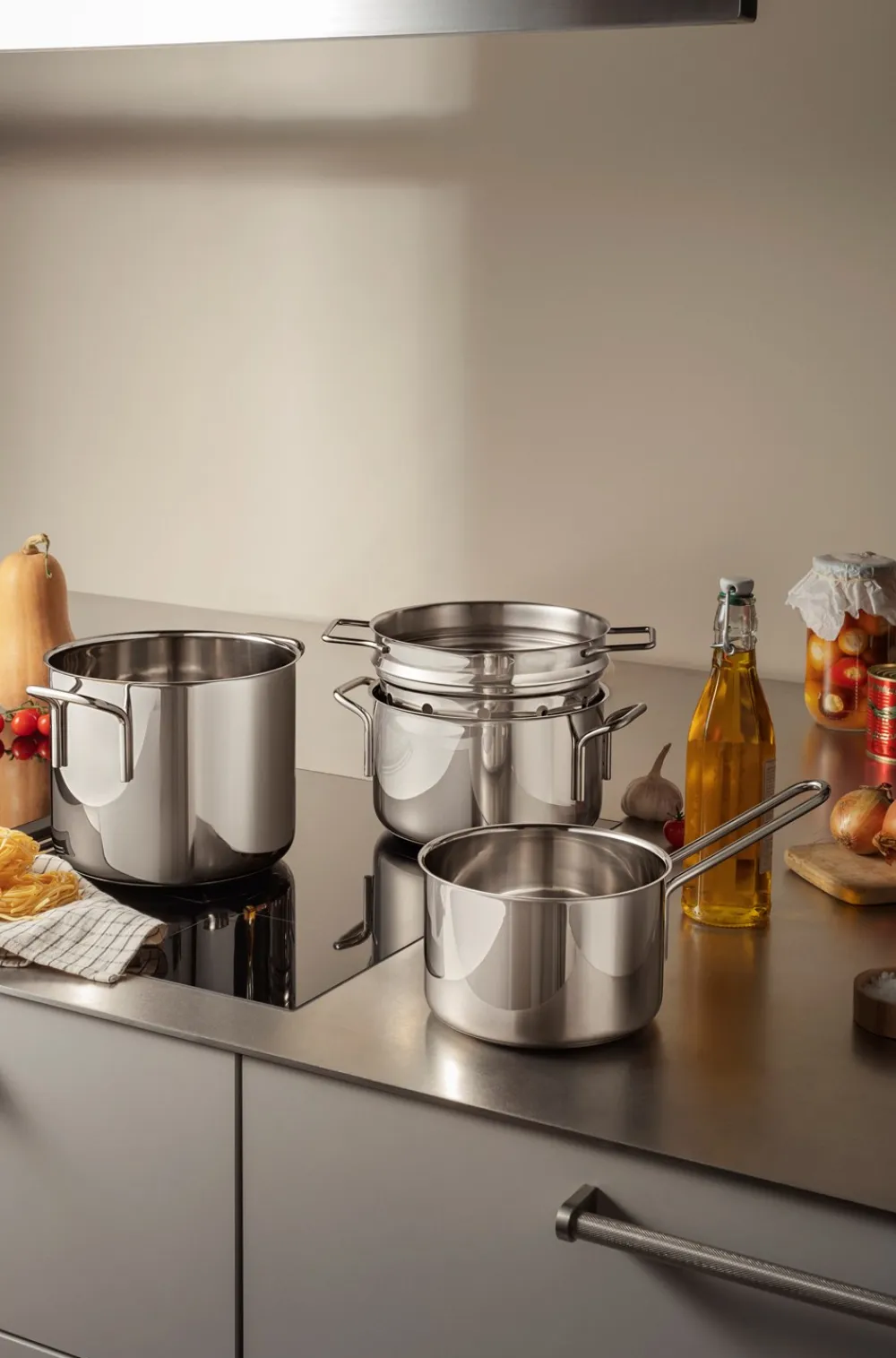 Eva Trio Stainless Steel Gryde, 3,6 L- Køkken|Gryder & Pander