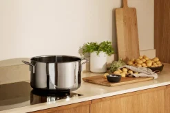 Eva Trio Stainless Steel Gryde, 9 L- Gryder & Pander