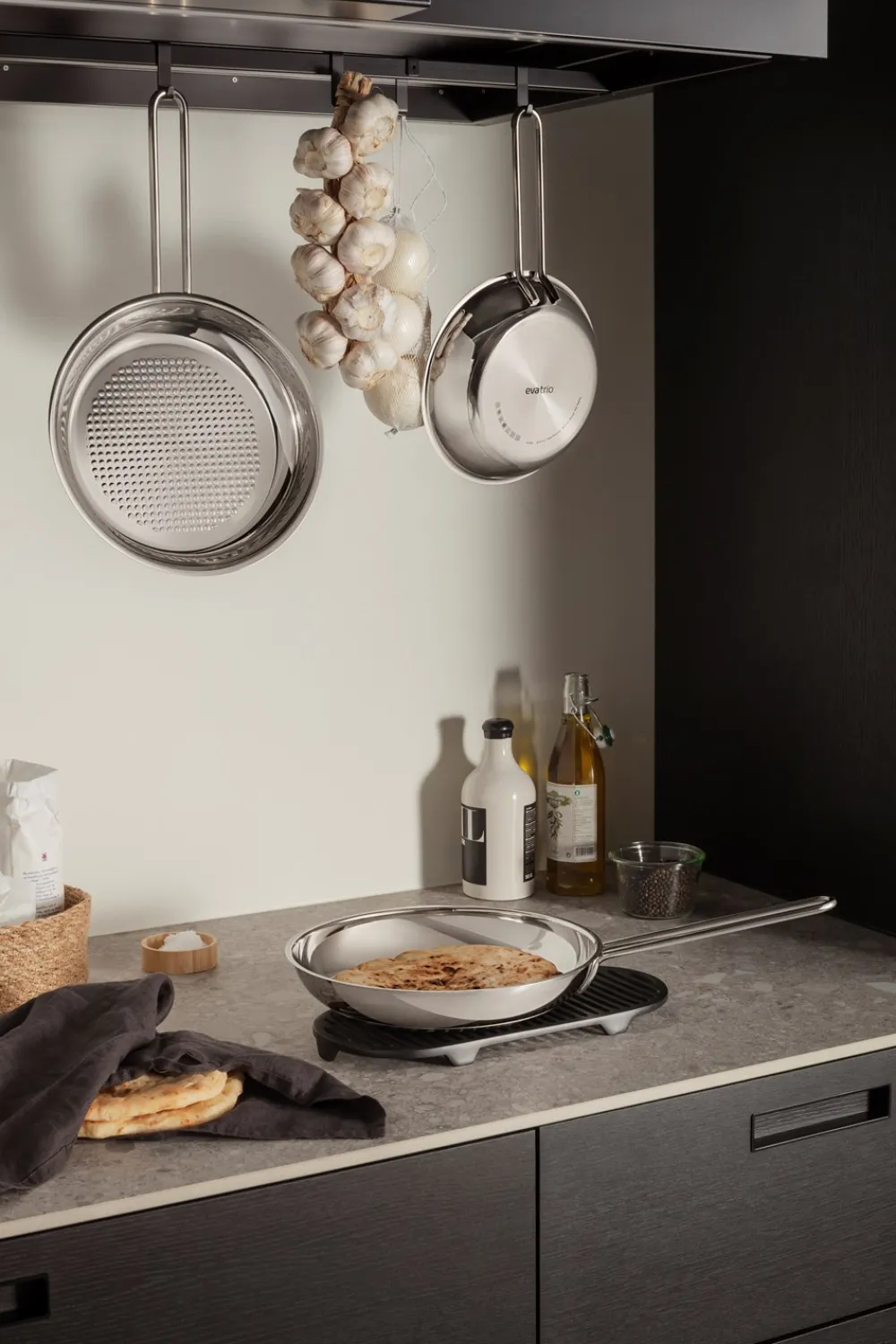 Online Stainless Steel Honeycomb Stegepande, Ø24 cm Køkken|Gryder & Pander