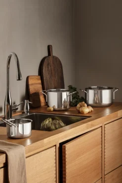 Eva Trio Stainless Steel Kasserolle, 1,1 L- Køkken|Gryder & Pander