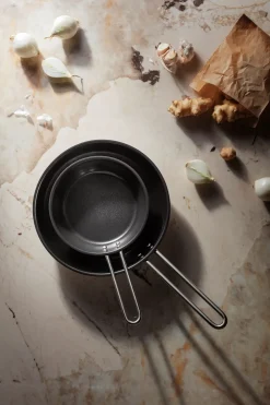 New Stainless Steel Keramisk Slip-Let Stegepande, Ø28 cm Køkken|Gryder & Pander