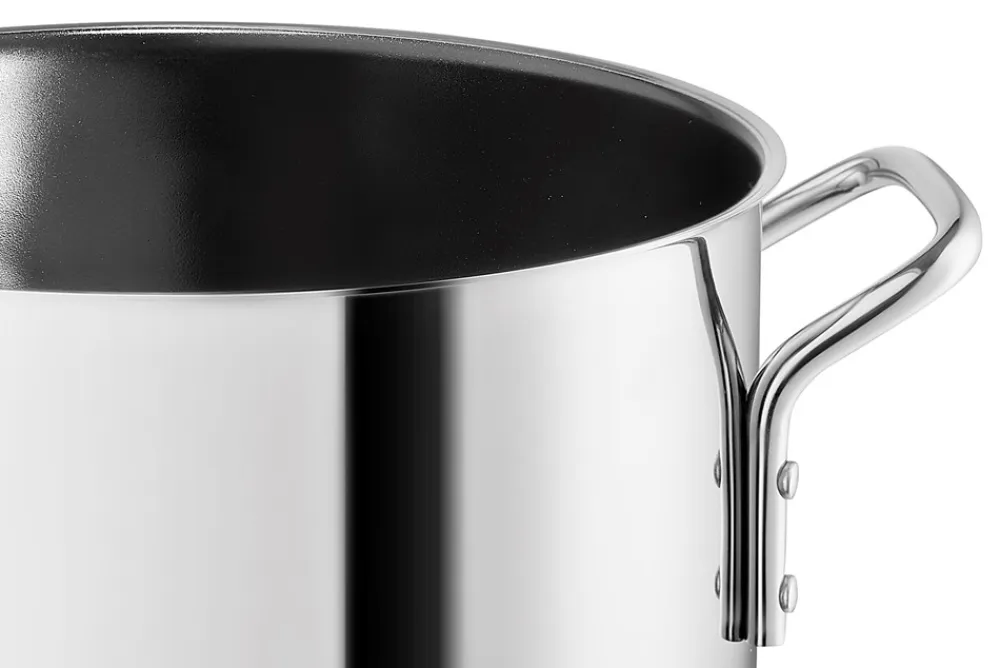 New Stainless Steel Keramisk Slip-Let Gryde, 4,8 L Gryder & Pander