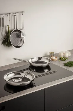 Hot Stainless Steel Mosaic Stegepande, Ø24 cm Gryder & Pander