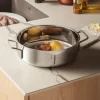 Best Stainless Steel Sautergryde, Ø28 cm Gryder & Pander