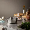 Eva Trio Stainless Steel Sauterpande, Ø24 cm- Køkken|Gryder & Pander