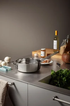 Eva Trio Stainless Steel Sauterpande, Ø24 cm- Køkken|Gryder & Pander