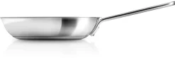 New Stainless Steel Slip-Let Stegepande, Ø20 cm Køkken|Gryder & Pander