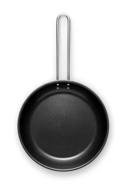 New Stainless Steel Slip-Let Stegepande, Ø20 cm Køkken|Gryder & Pander