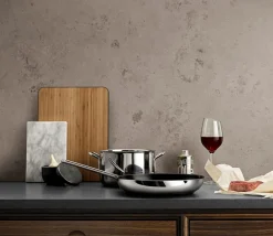 Eva Trio Stainless Steel Slip-Let Stegepande, Ø28 cm- Køkken|Gryder & Pander