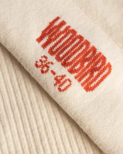 Woodbird Stamp 2-pak Tennissokker, , One Size- Strømper