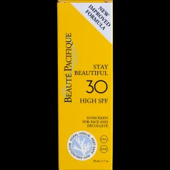 Beauté Pacifique Stay Beautiful Solcreme, SPF 30, 50 ml- Solbeskyttelse