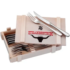 Steakbestik, Rustfrit Stål, 12 Dele Bestik
