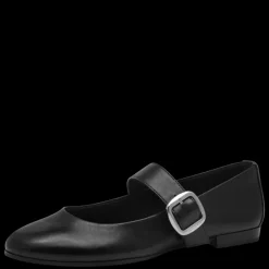 Tamaris Strap Ballerinasko, , 38-Dame Flade Sko|Ballerinaer