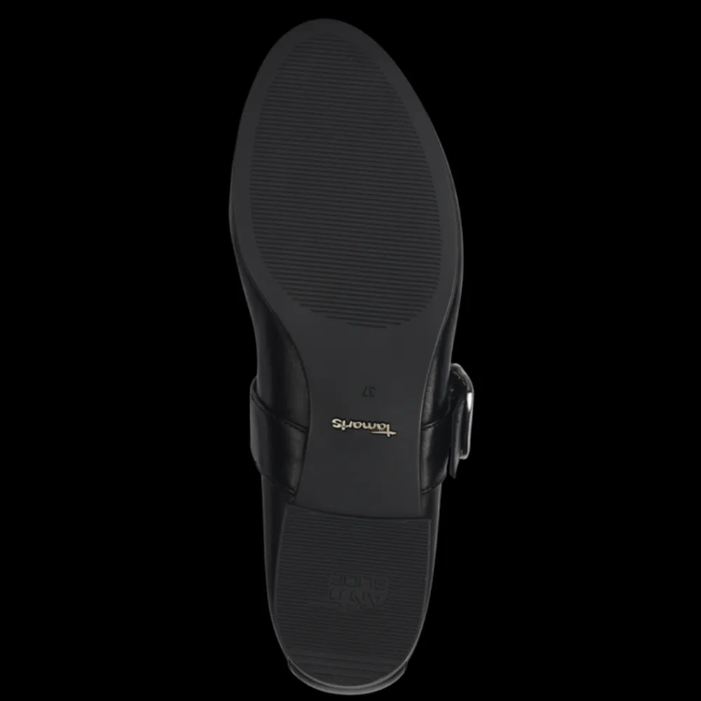 Tamaris Strap Ballerinasko, , 38-Dame Flade Sko|Ballerinaer